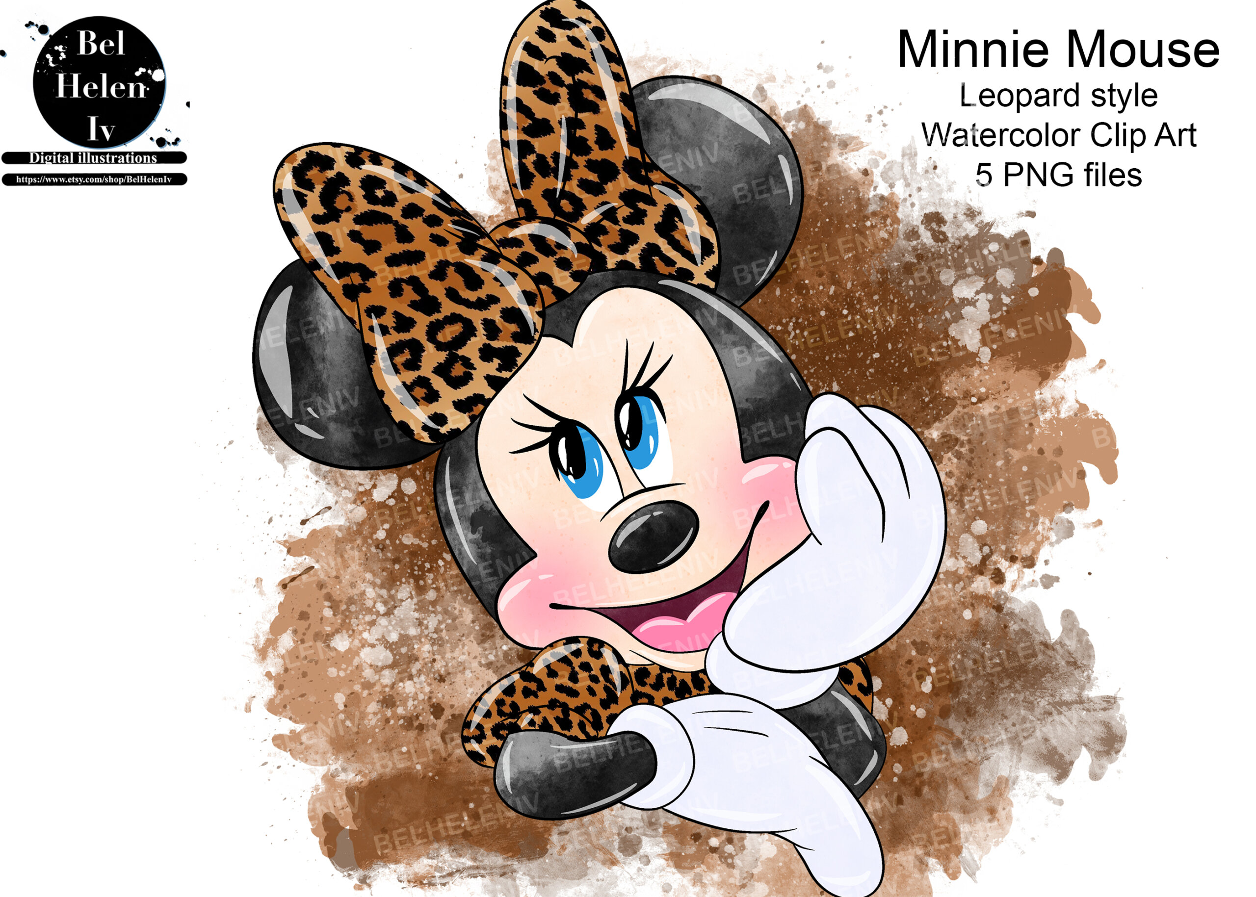 Minnie mouse hotsell leopard print outfit