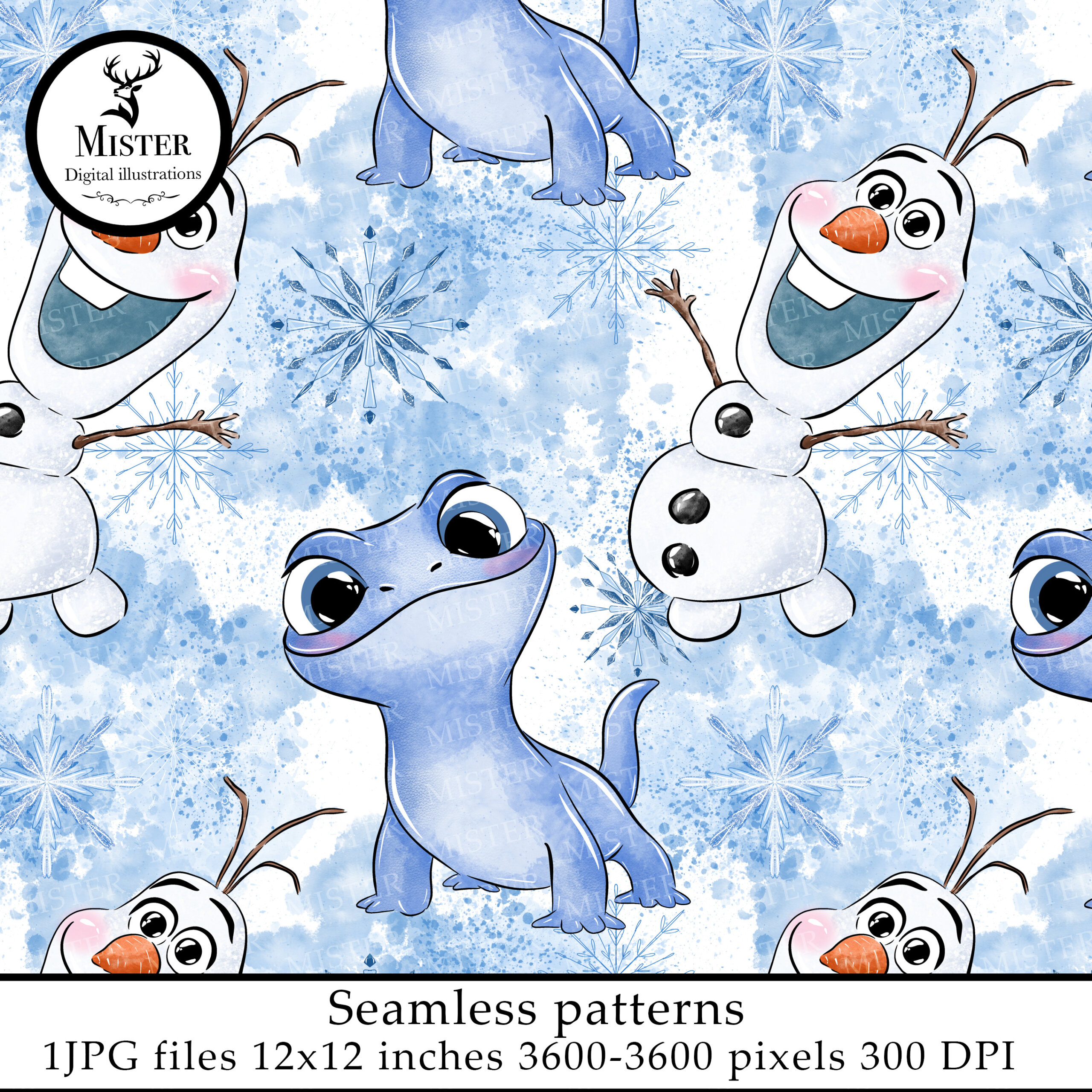 snowgies clipart flower